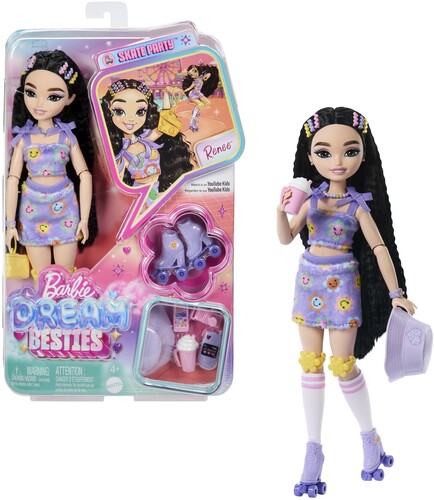 Mattel - Barbie Dream Besties: Roller Skate Renee