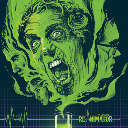 Richard Band  (Blk) (Colv) (Gate) (Grn) (Post) - Re-Animator - O.S.T. (Blk) vinyl record cover
