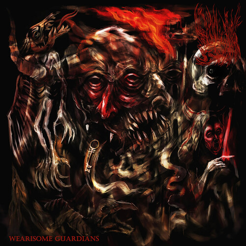 Dwelling Below - Wearisome Guardians vinyl record cover