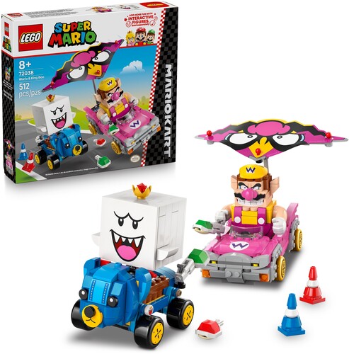 SUPER MARIO KART WARIO & KING BOO