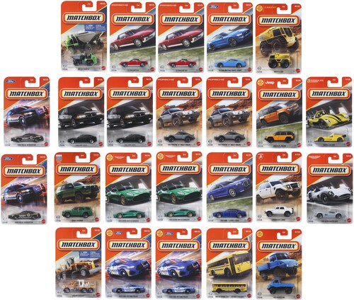 MATCHBOX 1 64 BASIC CAR COLLECTION J ASRT