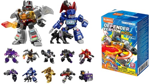 Blokees - Transformers - Defender Version - Wv3: Heavy Metal War Model Kit 12ct Display