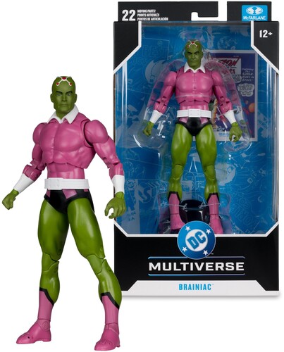 DC MULTIVERSE 7IN BRAINIAC (CLASSIC) ACTION FIGURE