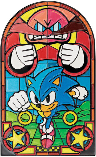 SONIC STAINED GLASS WINDOW STYLE INGOT