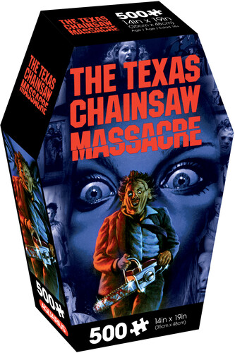 TEXAS CHAINSAW MASSACRE COFFIN BOX 500 PC PUZZLE