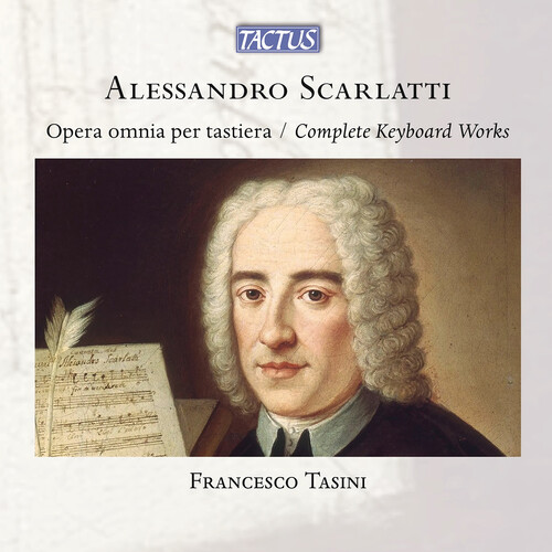 Francesco Tasini - Scarlatti: Complete Keyboard Works vinyl record cover