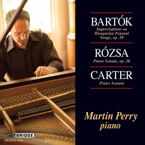 Bartok / Carter / Rosza - Martin Perry Plays