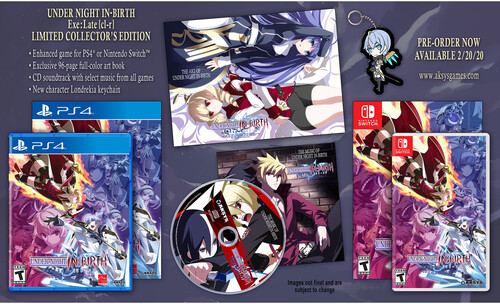 Under Night In-Birth Exe: Late[Cl-R] for PlayStation 4 CollectorsEdition