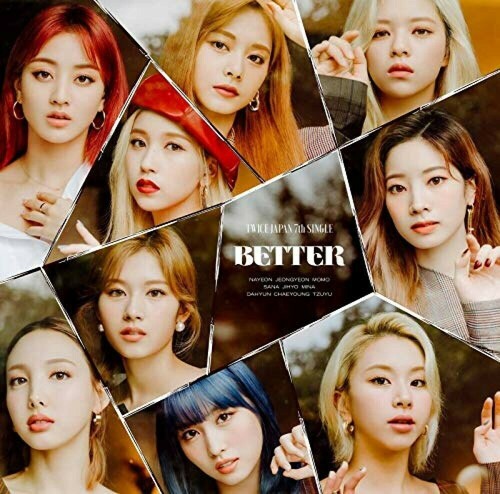 TWICE - Better (Version A) (incl. DVD + Booklet) vinyl record cover