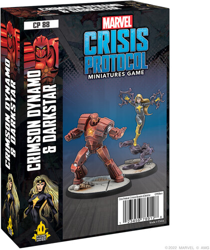 MARVEL CP CRIMSON DYNAMO & DARK STAR CHARACTER PK
