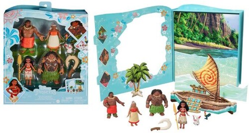 DISNEY PRINCESS MOANA STORYBOOK SET