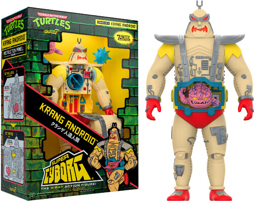 Super7 - Teenage Mutant Ninja Turtles - Super Cyborg - Krang Android (Full  Color)