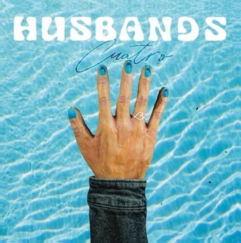 Husbands - Cuatro [Stonewashed Opaque White White with Blue Swirl LP]