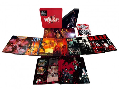 W.A.S.P. - 7 Savage - Second Edition (W/Book) (Box) (Post)