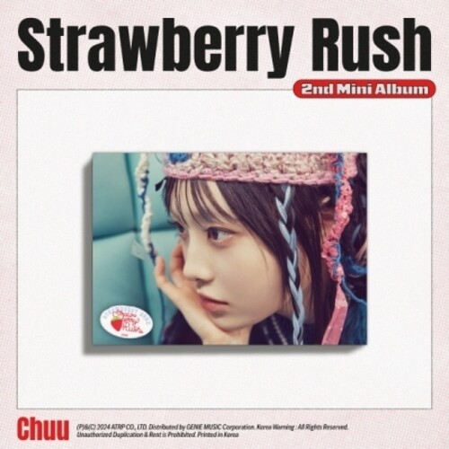 Strawberry Rush - Stayg QR Card Album Version - incl. 5 Concept Photocards, Polaroid Photocard, AR Photocards + Selfie Photocard [Import]