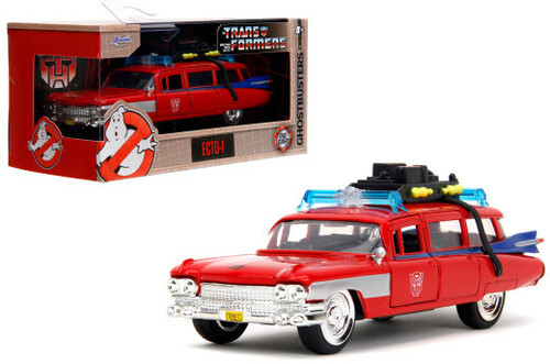 1:32 HWR - ECTO-1 W/ TF GRAPHICS MASH-UP (RED)