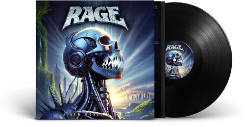 Rage - New World Rising (Gate) vinyl record cover