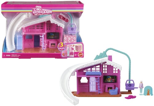 BARBIE MINI BARBIELAND HOUSE WINTER CHALET
