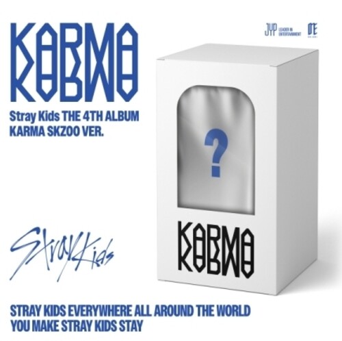 Karma - Skzoo Version - incl. Package Box, Skzoo Keyring, Arcylic NFC Charm, 8pc Photocard Set, Skzoo Profile Card + Random Photocard [Import]