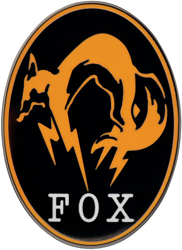 METAL GEAR SOLID DELTA FOX PIN BADGE