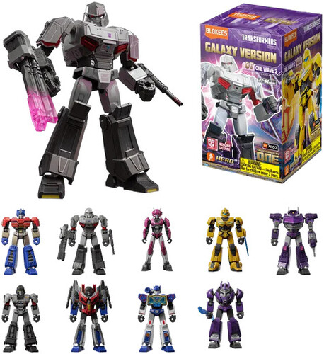 Blokees - Transformers - Galaxy Version - Wv7: One Wave 2 Model Kit 9ct Display