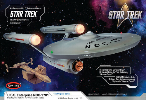 Star Trek: The Original Series U.S.S. Enterprise NCC1701 Polar Lights Model Kit
