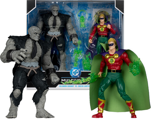 DC MULTIVERSE 7IN WITH MEGAFIG 2PK GRUNDY V GL
