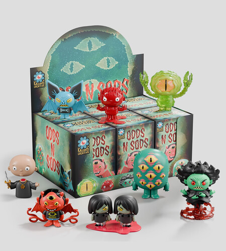 ODDS N SODS BLIND BOX SERIES 1 WITH 6 PIECE PDQ