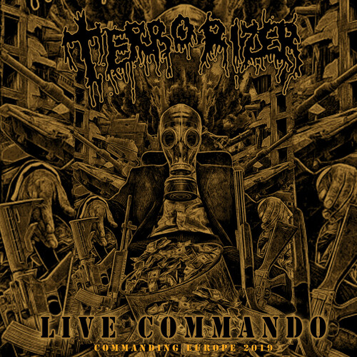 Terrorizer - Live Commando (White Vinyl) vinyl record cover