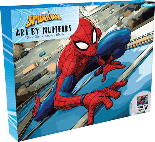 MARVEL SPIDER-MAN WEB CRAWLER 16X20 ART BY NUMBERS