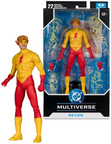DC MULTIVERSE 7IN KID FLASH (CLASSIC) ACT FIGURE