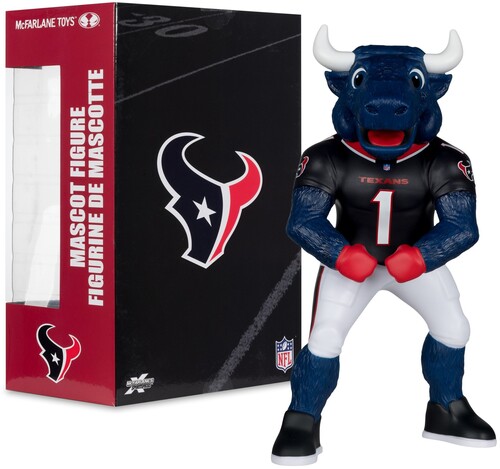 MCFARLANE NFL POSED MASCOT TORO (TEXANS)