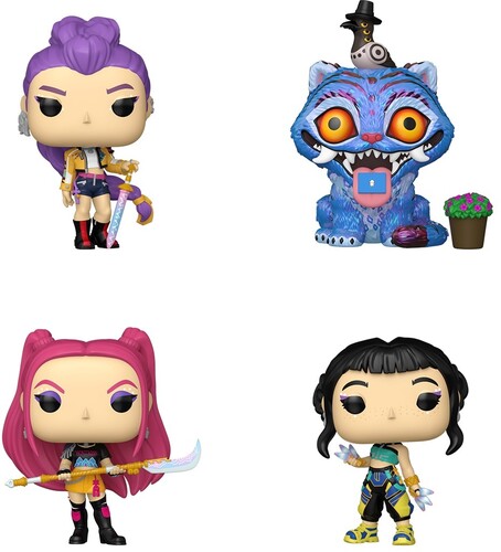 POP ANIME KPOP DEMON HUNTER 4 PACK KPDH