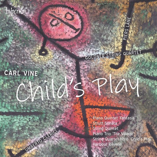Goldner String / Piers Lane - Vine: Child's Play, Piano Quintet & Other Chamber vinyl record cover