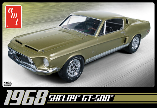 AMT 1968 Shelby GT 500 1/25 Scale Model Kit