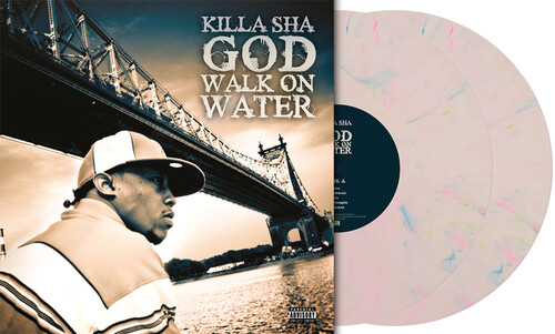 God Walk On Water - Rose Multicolour Marble Vinyl
