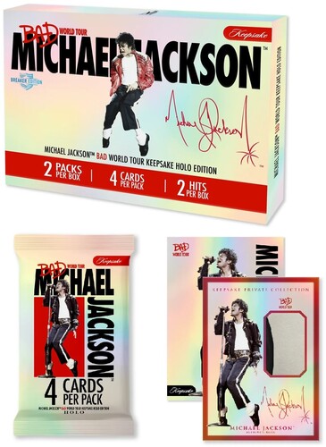 KEEPSAKE - MICHAEL JACKSON BAD HOLO ED SINGLE BOX