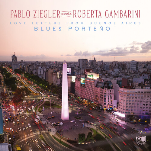 Pablo Ziegler / Gambarini,Roberta - Blues Porteno (Love Letters From Buenos Aires) vinyl record cover