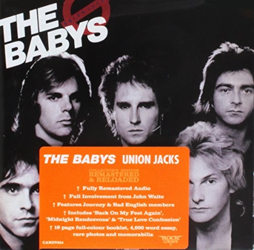 The Babys - Union Jacks vinyl record cover