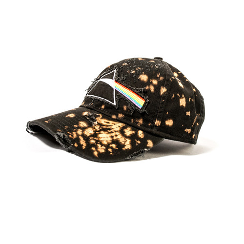 Dark Side Of The Moon Distressed Baseball Cap Pink Floyd