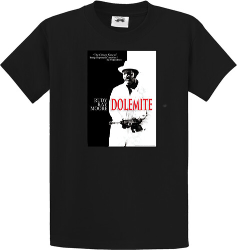 Rudy Ray Moore - Dolemite Scarface Parody Black Unisex Short Sleeve T-shirt XL