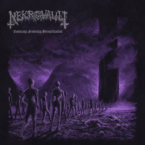 Nekrovault - Totenzug: Festering Peregrination vinyl record cover