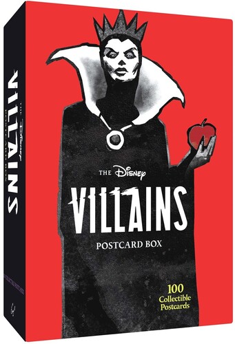 Disney - The Disney Villains Postcard Box: 100 Collectible Postcards