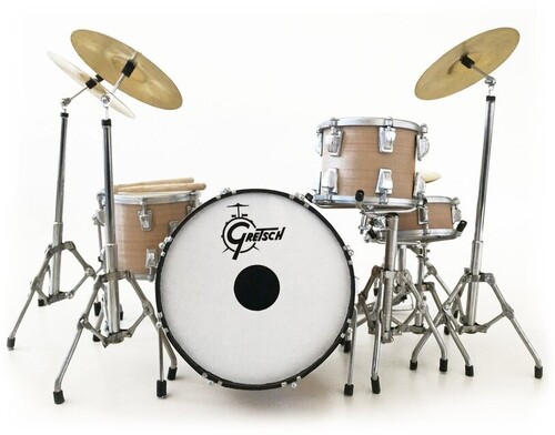 CHARLIE WATTS ROLLING STONES GRETSCH MINI DRUM KIT