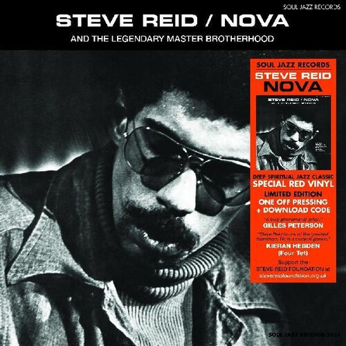 Steve Reid - Nova [Colored Vinyl] [Limited Edition] (Red) [Download Included]