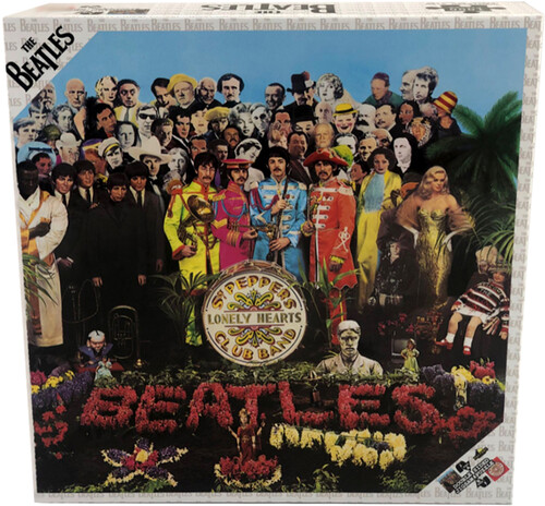 BEATLES - SGT PEPPER DOUBLE SIDED ALBUM ART PUZZLE