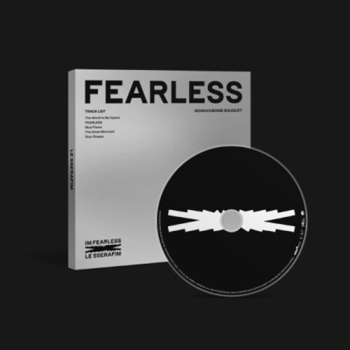 LE SSERAFIM - Fearless (Monochrome Bouquet Version) (W/Book)
