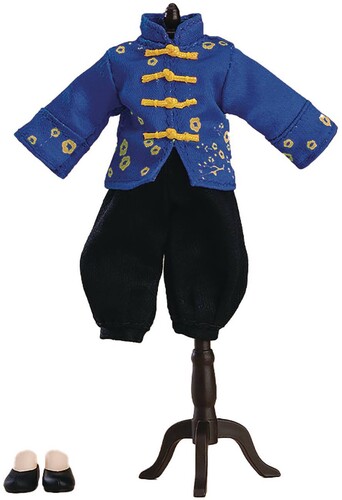 NENDOROID DOLL OUTFIT SET SHORT CHINESE OUTFIT BLU