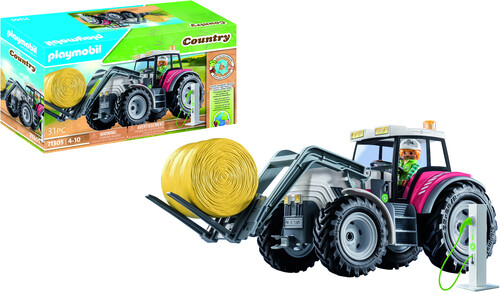 FARM LARGE TRACTOR WITH ACCESSORIES