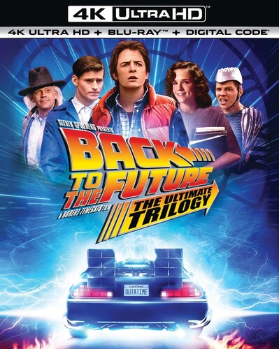 Back to the Future: The Ultimate Trilogy (4K Ultra HD + Blu-ray + Digital Copy)